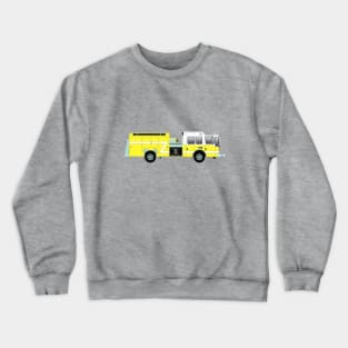 Yellow Fire Rescue Pumper Crewneck Sweatshirt